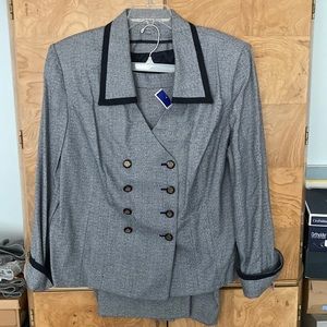 NWT Vintage Adolfo II skirt set